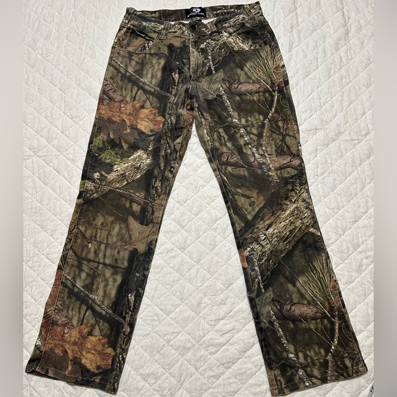 Mossy Oak Men's Relaxed Fit Camouflage Jeans 32/32 - Picture 2 of 5